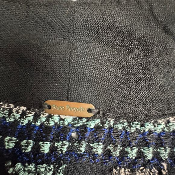 Free People Stargazer Embroidered Gauzy Lightweight Mini Dress Women's Size M - Picture 7 of 8